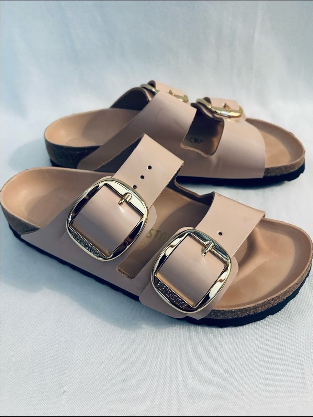 Birkenstock Arizona Big Buckle Sandals Nude Sandals
